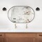 Designers Fountain Summer Jazz 5.5 in. 1-Light Matte Black Wall Sconce Light with Clear Glass Shade for Bathrooms D310M-WS-MB - alternate 3